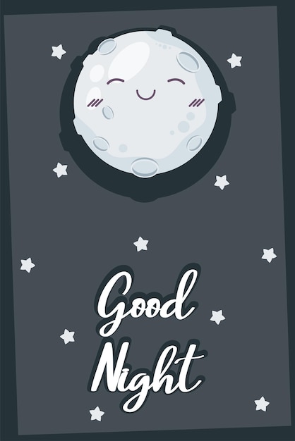 Gute nacht poster