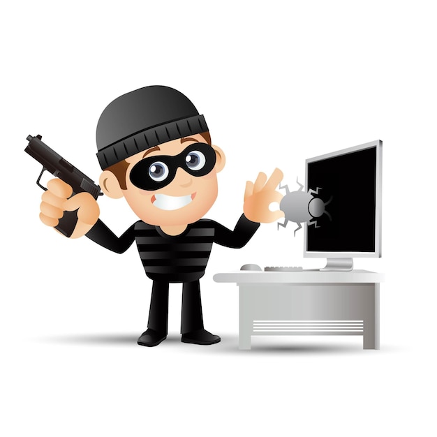 Hacker und Dieb