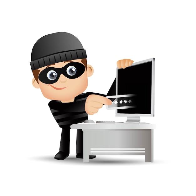 Hacker und Dieb