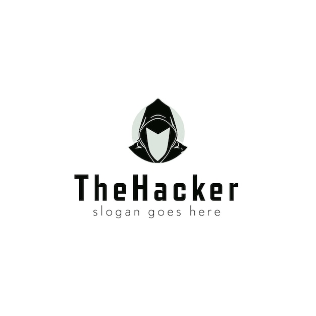 Hacker-Vektor-Logo-Design