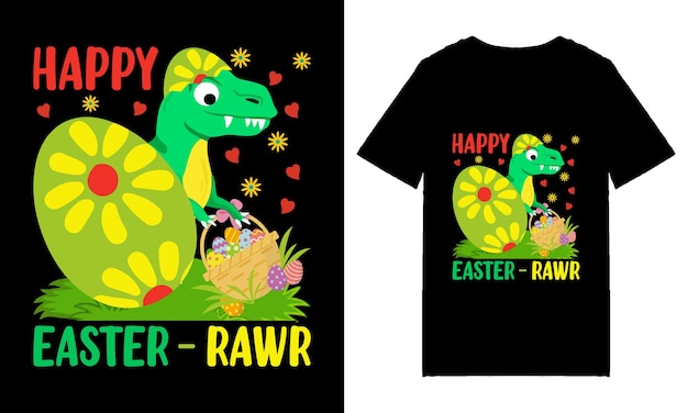 Häschen-ostern-t-shirt design