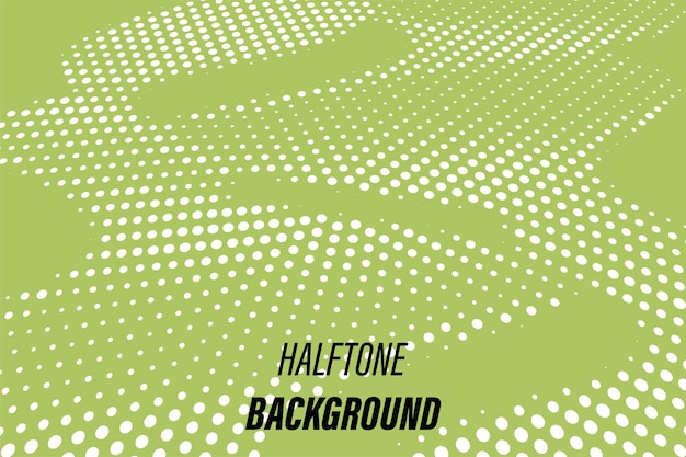 Halftone Gradient Vector Dynamische Geschwindigkeit Auge fesselnde Textur Modernes abstraktes Musterkonzept