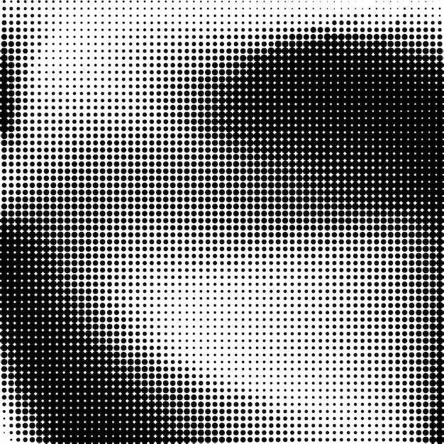 Halftone verblasste Gradient Textur Grunge Halftone Hintergrund monochrom Gradient Hintergrund