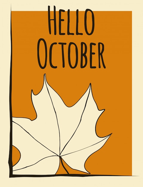 Hallo oktober