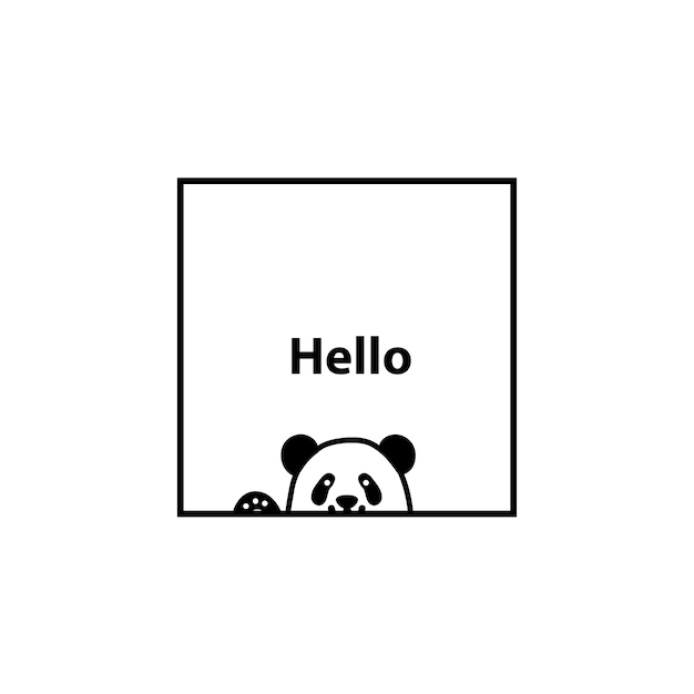 Hallo panda