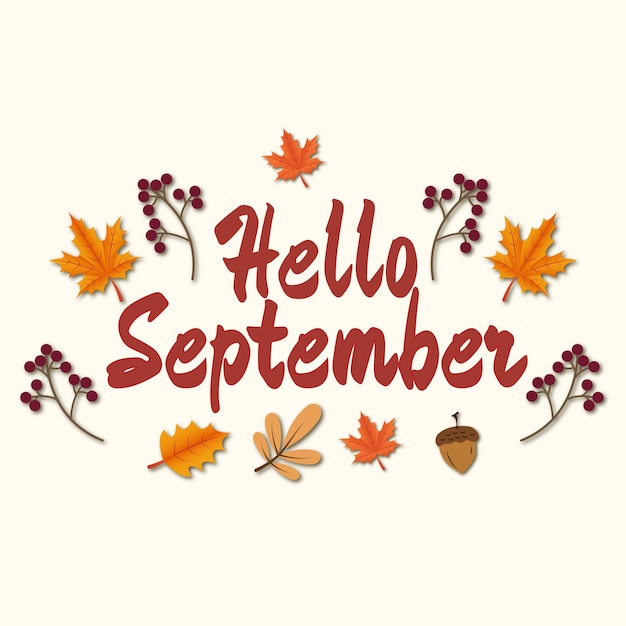 HALLO SEPTEMBER HERBST