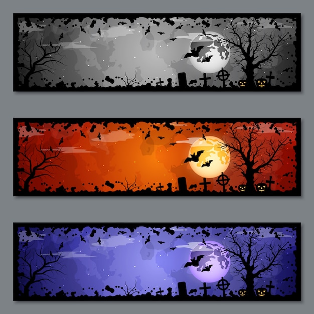 Halloween banner gesetzt