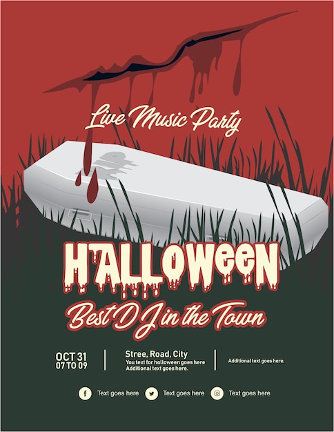 Halloween-flyer