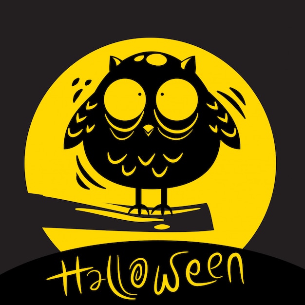 Halloween-hintergrunddesign