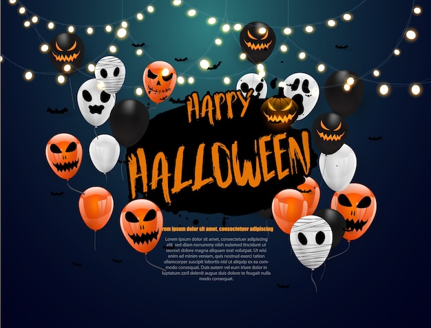 Halloween karneval hintergrund,