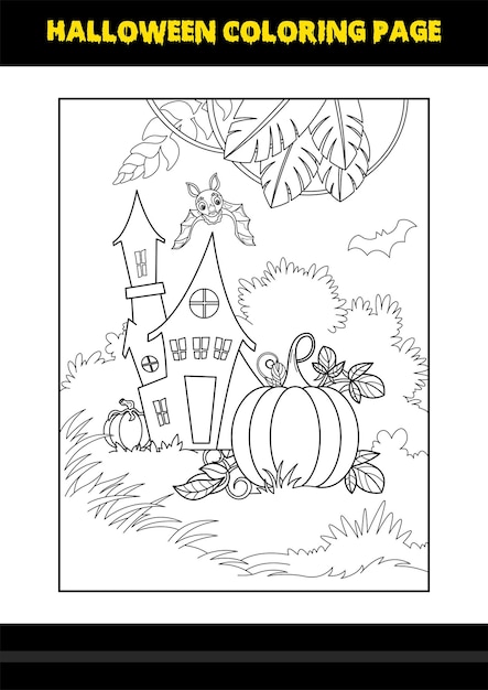 Halloween malvorlagen für kinder strichzeichnungen malvorlagen design für kinder