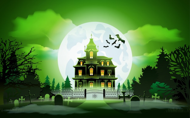 Halloween nacht hintergrund