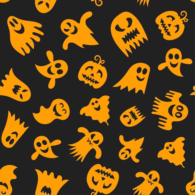 Halloween nahtloser Hintergrund