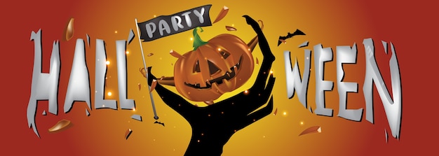 Halloween-party-banner-design-vorlage