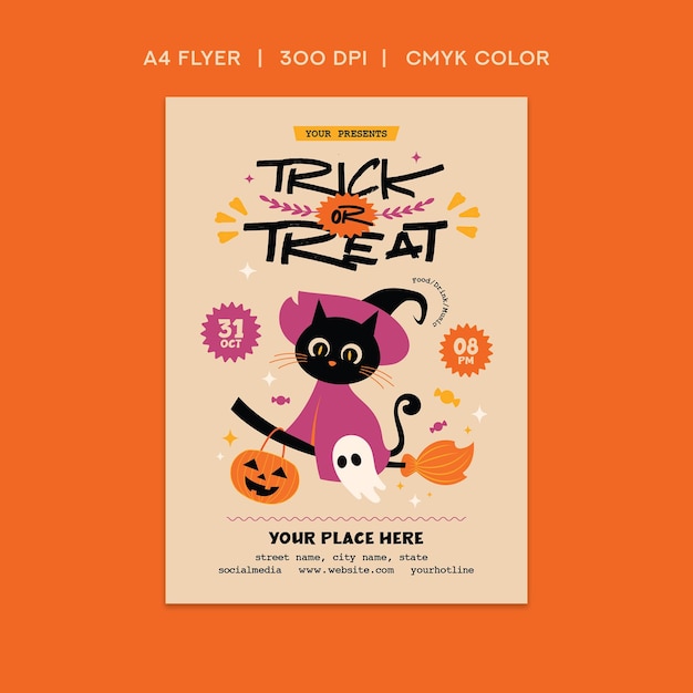 Halloween-party-flyer