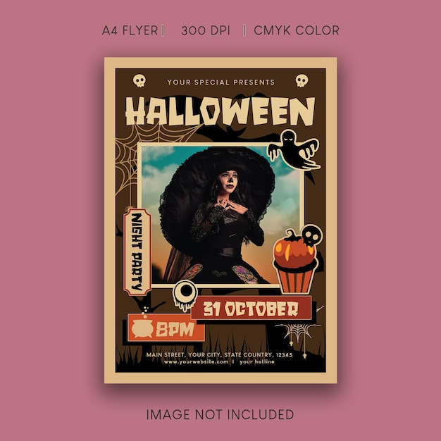 Halloween-party-flyer