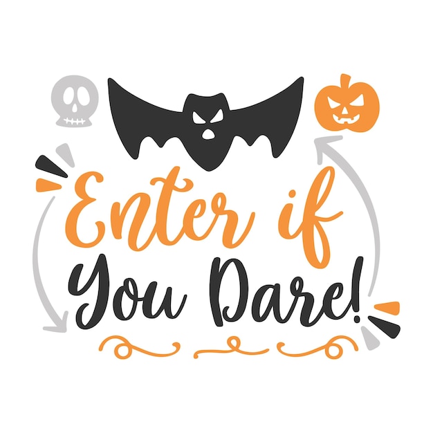 Vektor halloween svg-design