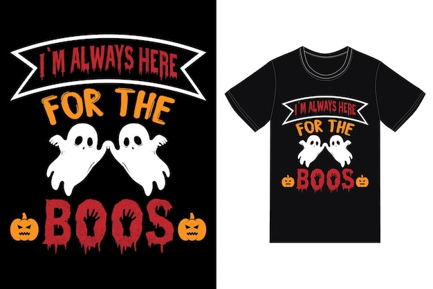 Halloween-t-shirt-design für feiertage