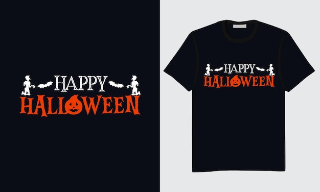 Halloween-t-shirt-design, glückliches halloween-t-shirt, trendiges halloween-t-shirt-design, halloween-t-shirt