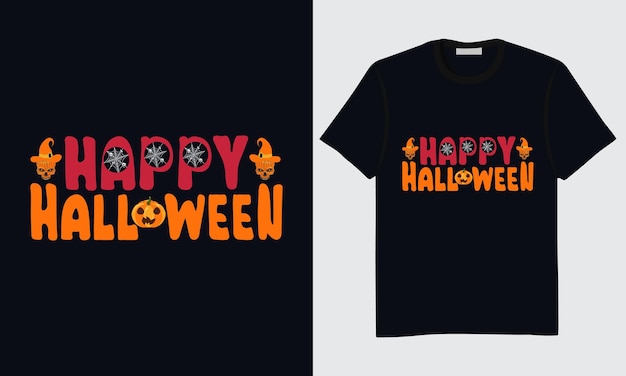 Halloween-t-shirt-design, glückliches halloween-t-shirt, trendiges halloween-t-shirt-design, halloween-t-shirt