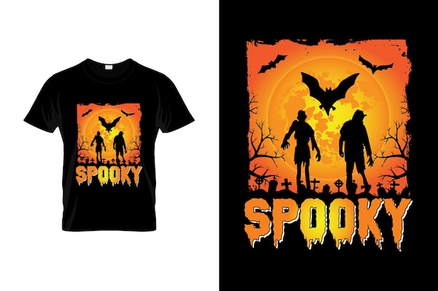 Halloween-t-shirt-design oder halloween-poster-design oder halloween-shirt-design