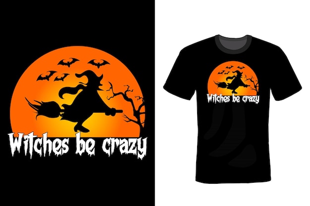 Halloween-t-shirt-design-typografie-vintage