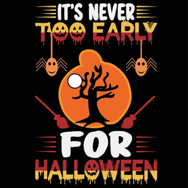 Vektor halloween-t-shirt-design