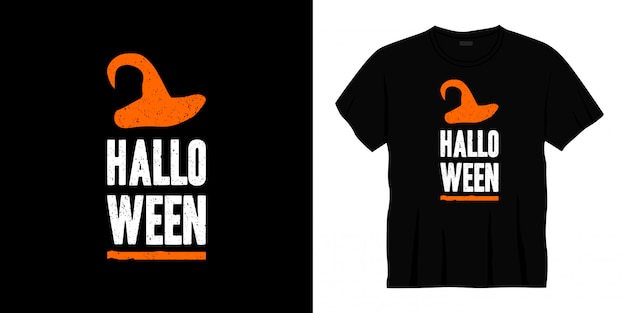 Halloween typografie t-shirt design