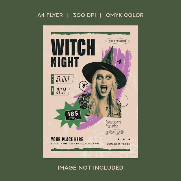 Halloween-witches-party-flyer