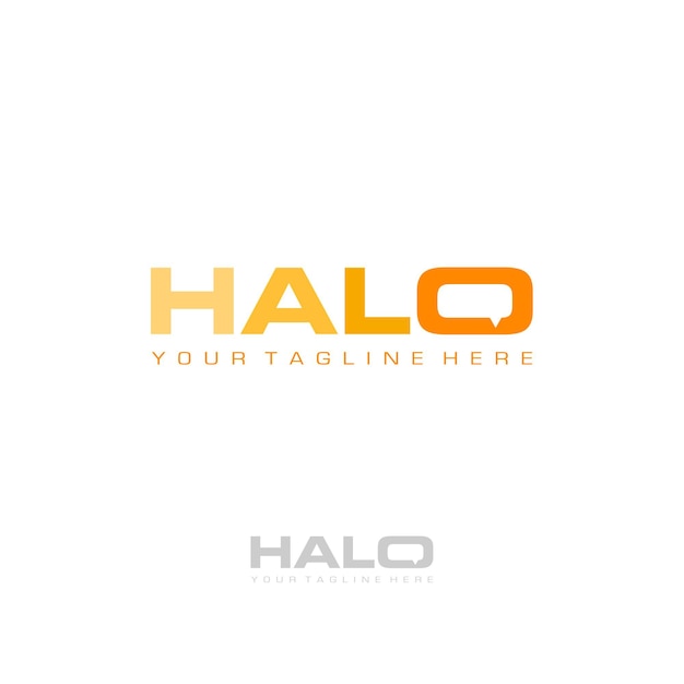 Vektor halo logo