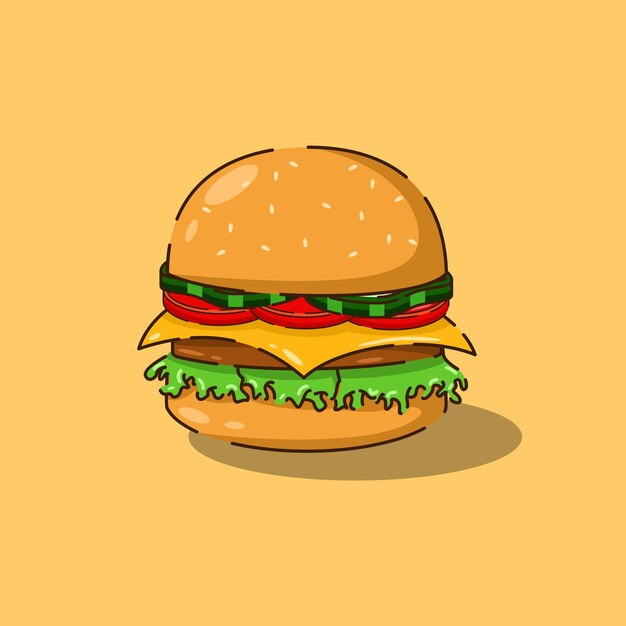 Vektor hamburger