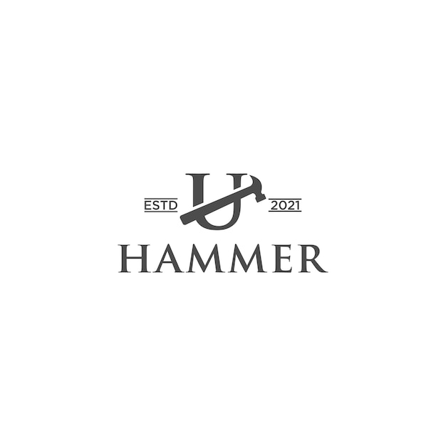 Hammer u-logo-design