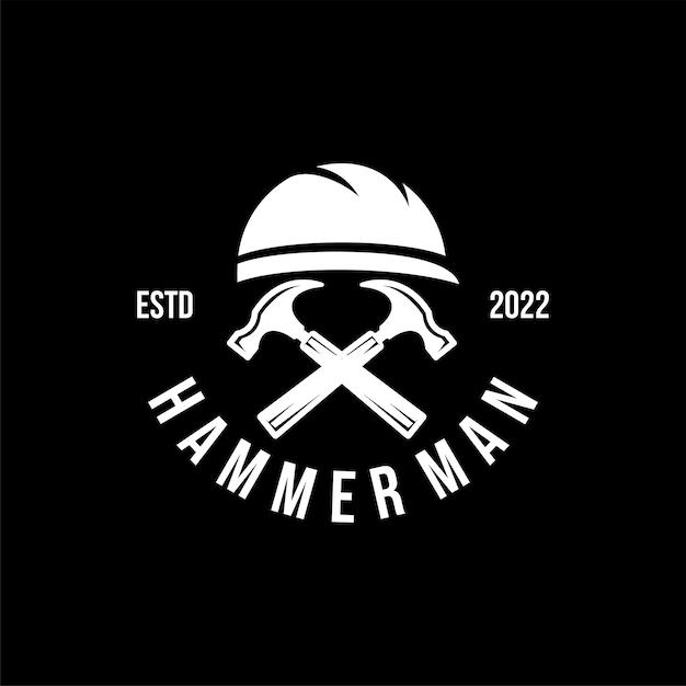 Hammerman construction logo-design