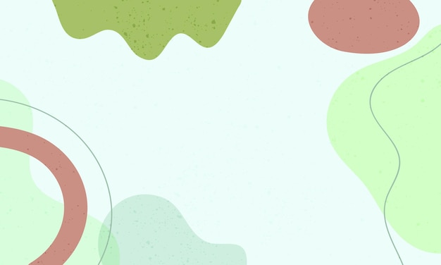 Hand gezeichneter abstrakter Gekritzelhintergrund des flachen Designs