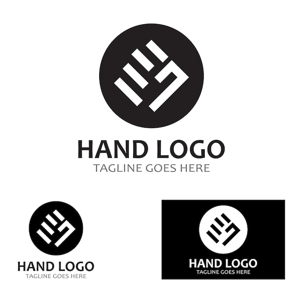 Hand-logo-symbol-vektor-design-vorlage-illustration