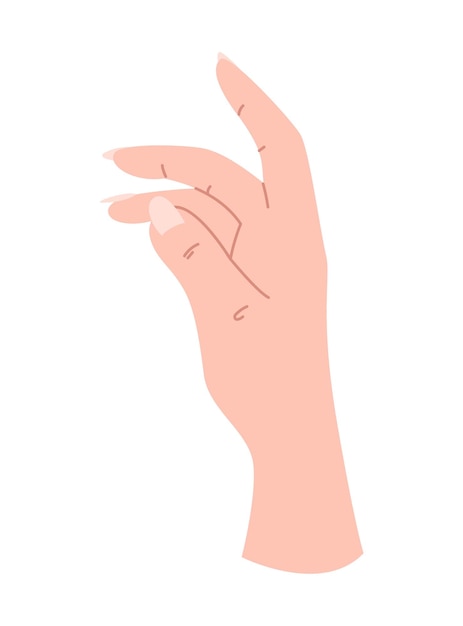 Vektor hand-pose-symbol