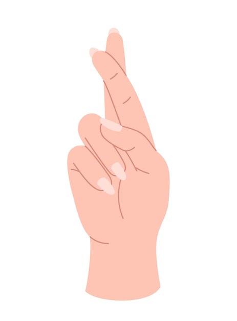 Vektor hand-pose-symbol