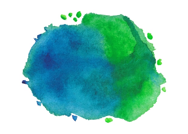 Handgemachte Aquarell Textur Splash Premium-Vektor-Hintergrund