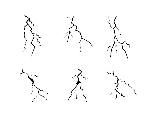 Handgemalter vektor-graffiti-crack