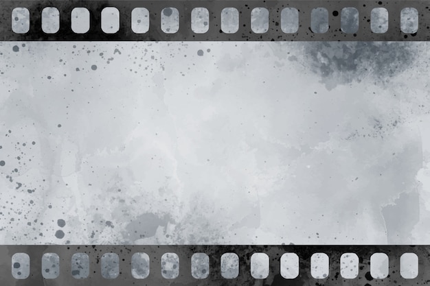 Handgezeichneter alter Filmhintergrund