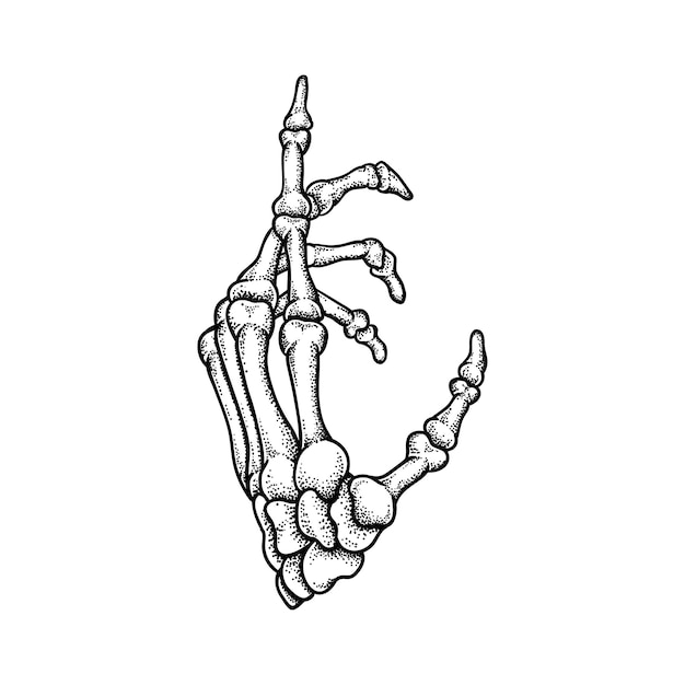 Handknochen Illustration
