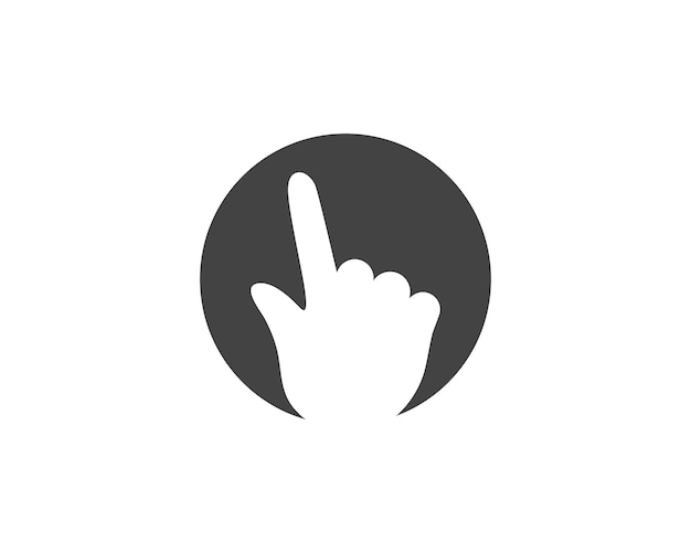 Handpflege-logo vorlage-vektor-symbol