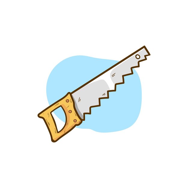 Handsäge-Illustration