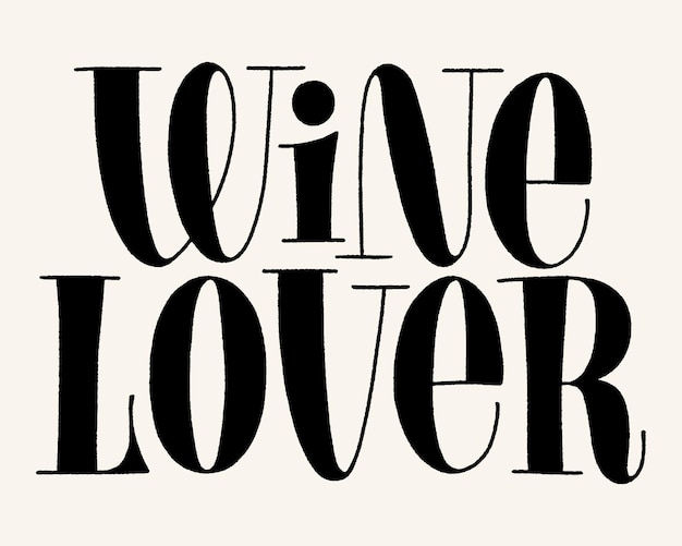 Handschrift für Weinliebhaber