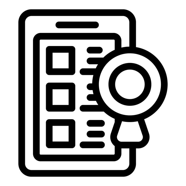 Handy scannt wichtige Informationen mit einer Lupe