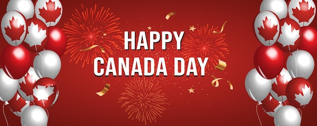 Happy canada day 1. mai hintergrundbild zoom meeting und event backdrop