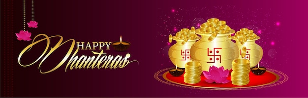 Happy Diwali Festival Banner