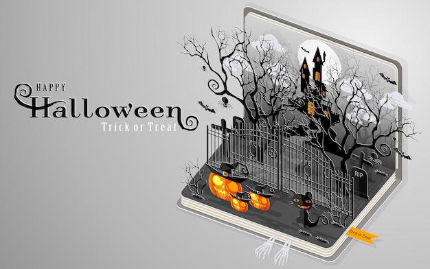 Happy Halloween Hintergrund