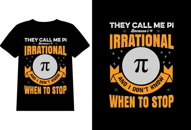 Happy pi day t-Shirt-Design pi t shirtHandgezeichnetes Pi-Tag-Etiketten-Sammlung Pi-Tage Spezielle Typografie