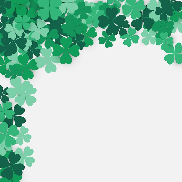 Happy st. patrick's day hintergrund.